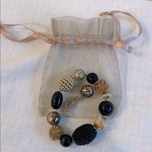 Beaded stretch bracelet